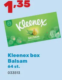 Aanbieding: Kleenex box Balsam