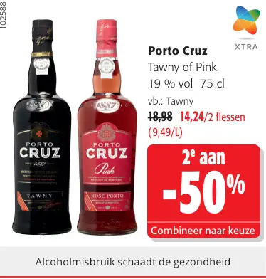 Promotie: Porto Cruz Tawny of Pink