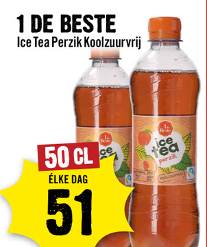 Aanbieding: Ice Tea Perzik Koolzuurvrij