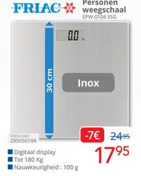 Aanbieding: Personen weegschaal