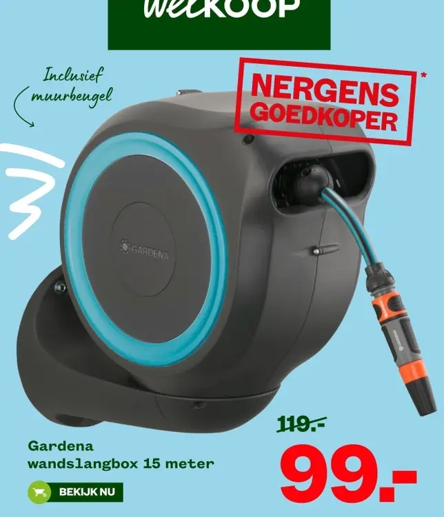 Aanbieding: wandslangbox