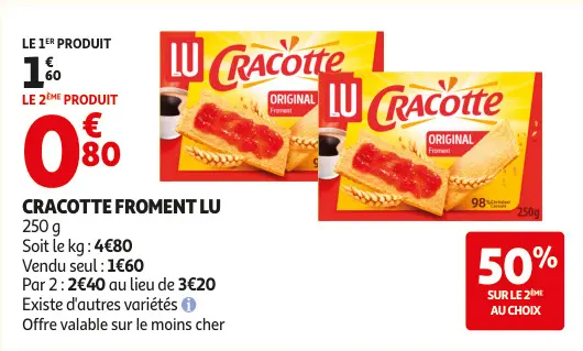 Promotie: CRACotte FROMENT