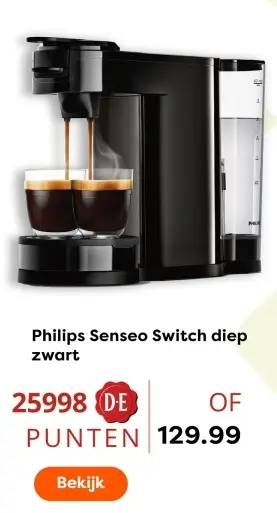 Aanbieding: Senseo Switch diep zwart