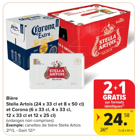 Offre: Bière
