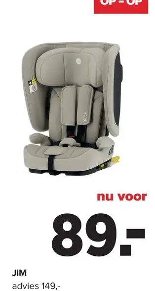 Promotie: Jim autostoel