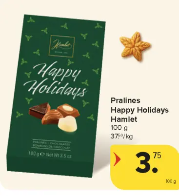Aanbieding: Pralines Happy Holidays