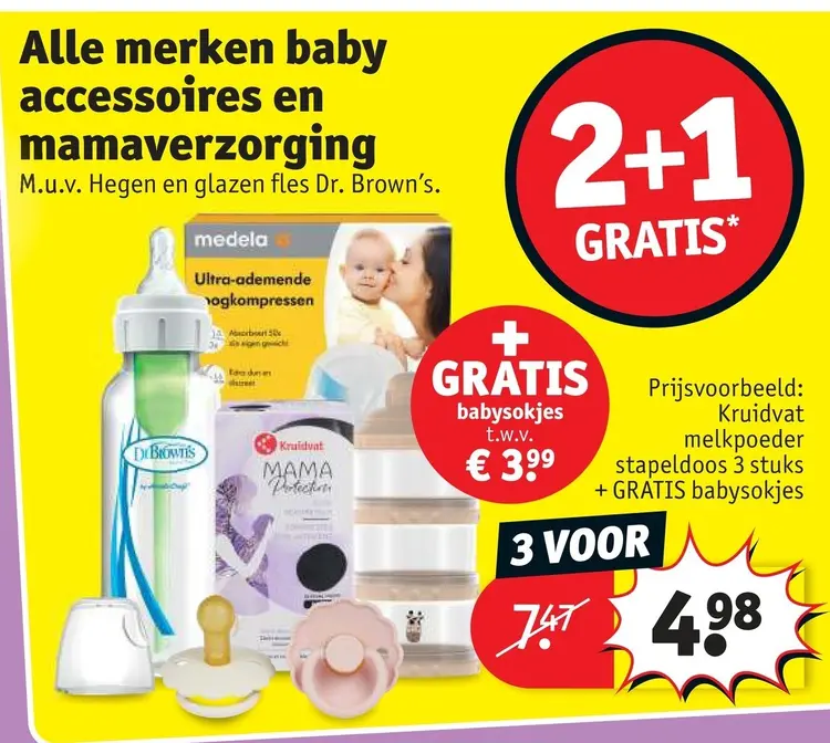 Aanbieding: Alle merken baby accessoires en mamaverzorging