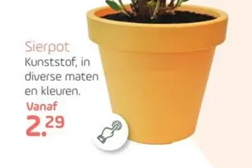 Aanbieding: Sierpot