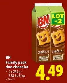 Offre: Family pack duo chocolat