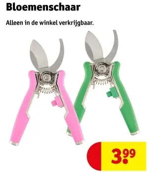 Aanbieding: Bloemenschaar
