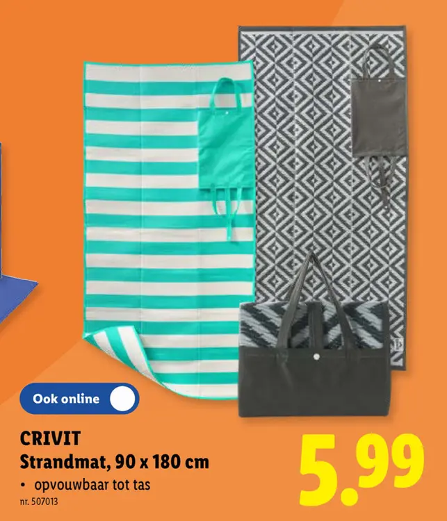 Promotie: Strandmat