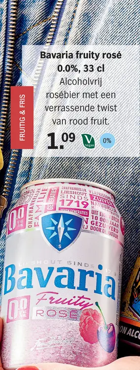 Aanbieding: Bavaria fruity rosé