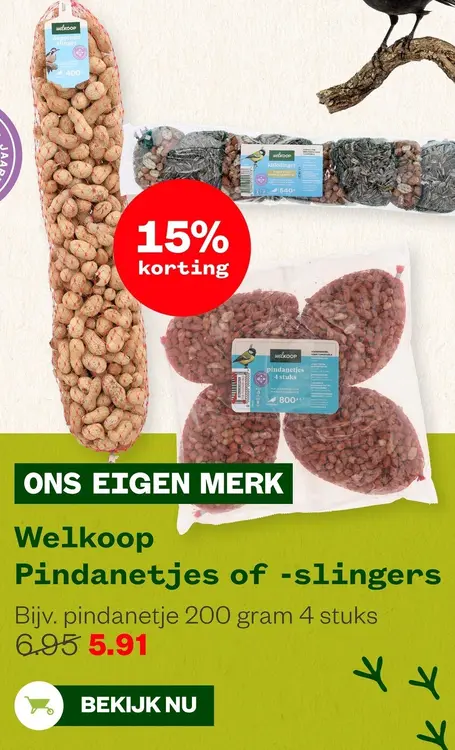 Aanbieding: Pindanetjes of -slingers