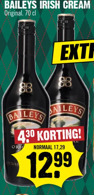 Aanbieding: Irish cream