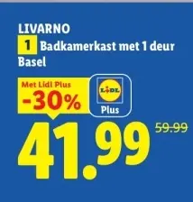 Aanbieding: Badkamerkast met 1 deur