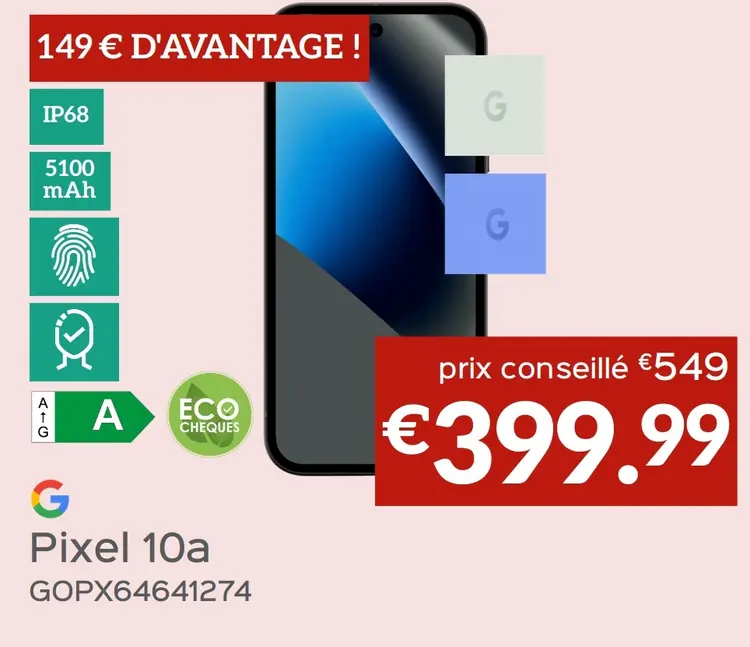 Offre: Pixel 10a