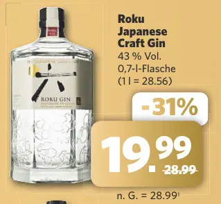 Aanbieding: Roku Japanese Craft Gin