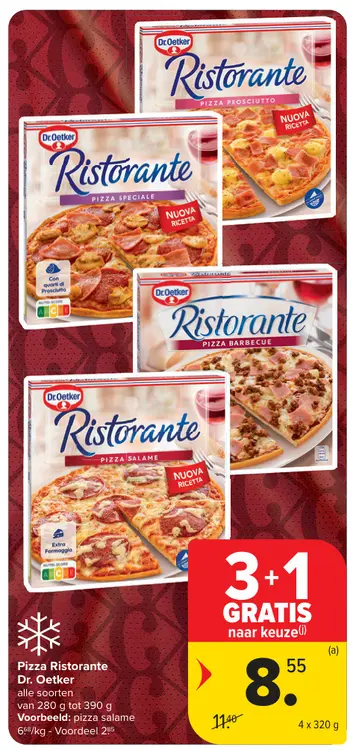 Promotie: Pizza Ristorante