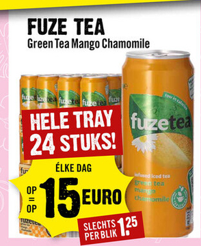 Aanbieding: FUZE TEA Green Tea Mango Chamomile