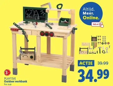 Aanbieding: Outdoor werkbank