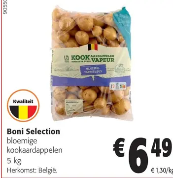 Aanbieding: Bloemige kookaardappelen