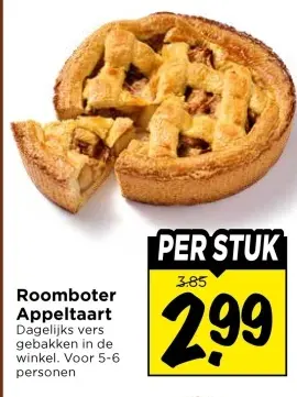 Roomboter Appeltaart
