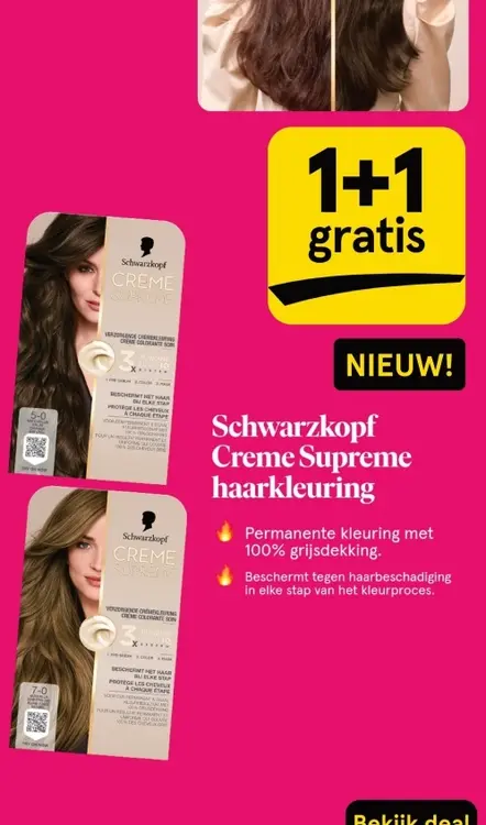 Aanbieding: Creme Supreme haarkleuring