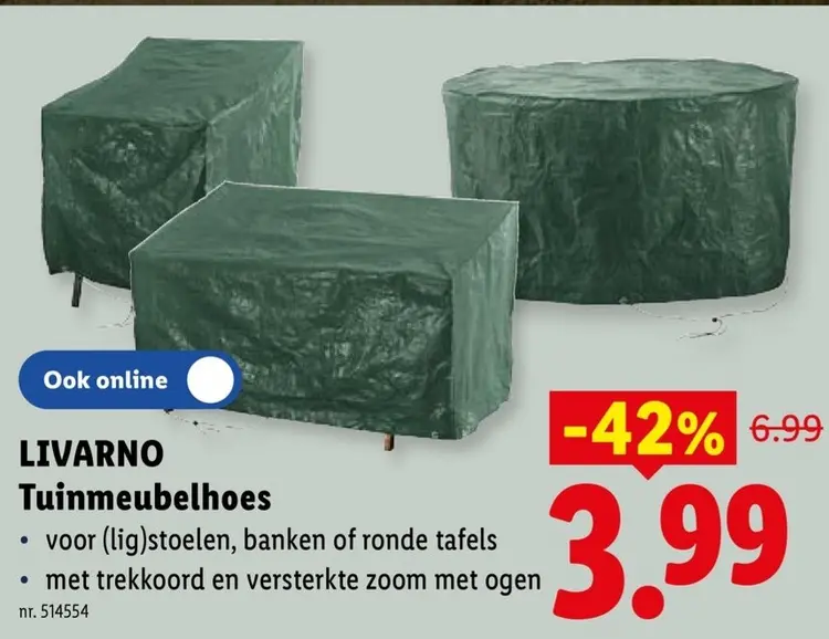 Promotie: LIVARNO Tuinmeubelhoes