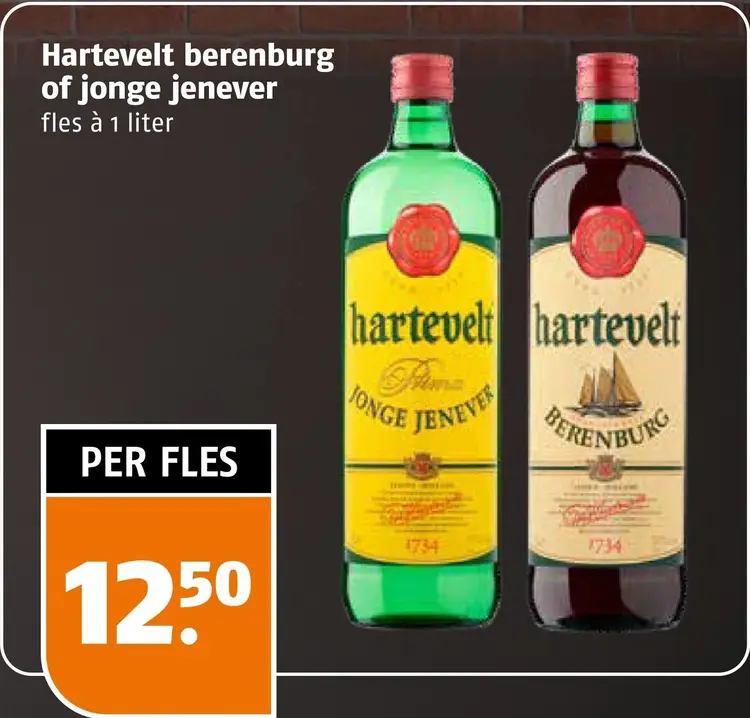 Aanbieding: Berenburg of jonge jenever