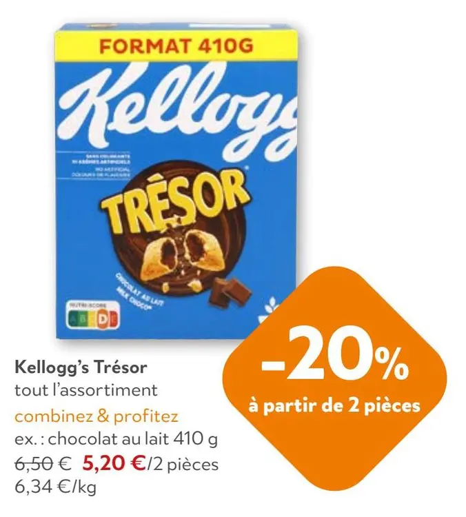 Offre: Tout l'assortiment Kellogg's