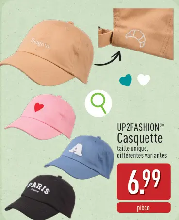 Offre: Casquette