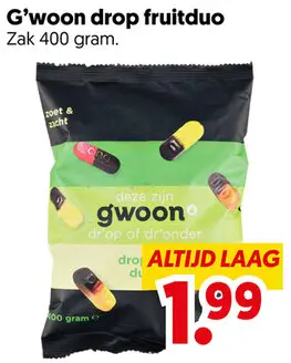 Aanbieding: Drop fruitduo