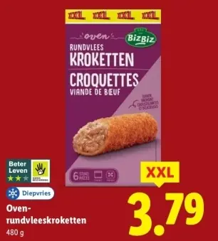 Aanbieding: Oven-rundvleeskroketten