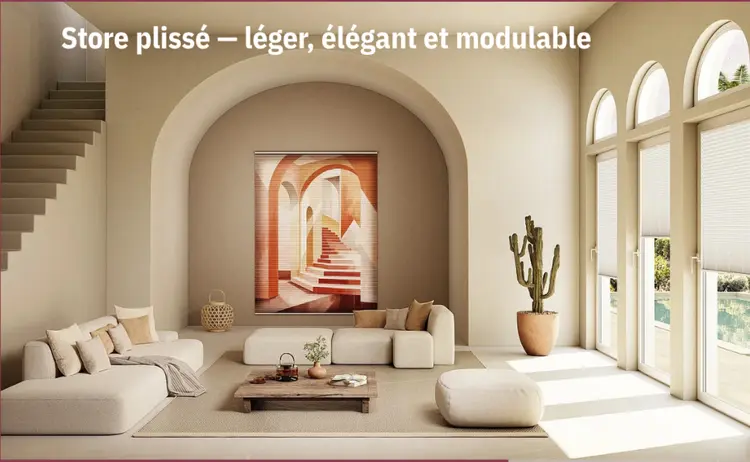 Offre: Store plissé