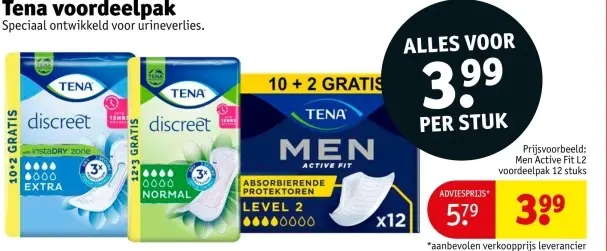 Aanbieding: Tena voordeelpak
