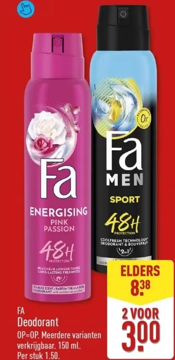 Aanbieding: Deodorant