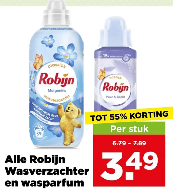 Aanbieding: Wasverzachter en wasparfum