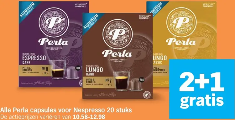Aanbieding: Capsules voor Nespresso