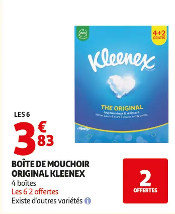 Offre: Boîte de mouchoir original