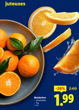 Offre: Mandarines