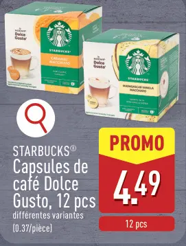 Offre: Capsules de café Dolce Gusto