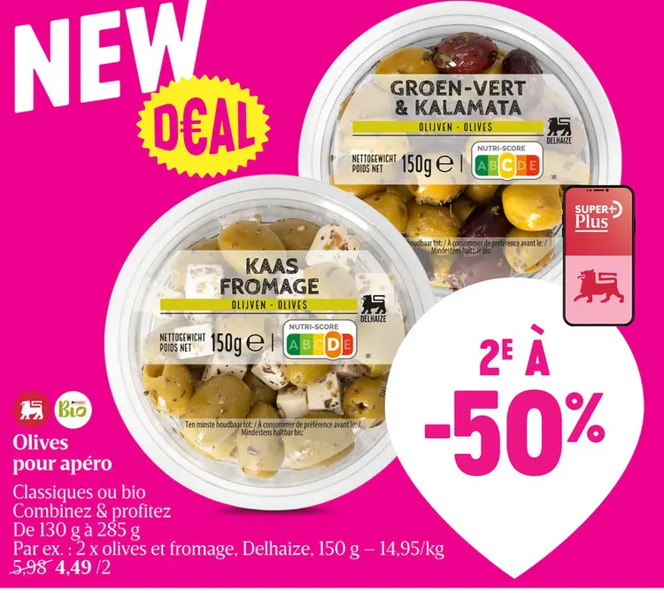Offre: Olives pour apéro