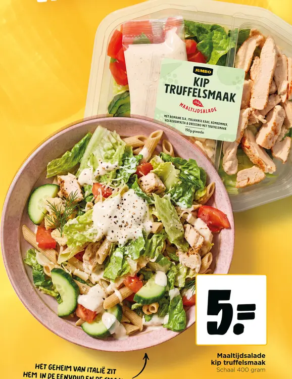 Aanbieding: Maaltijdsalade kip truffelsmaak