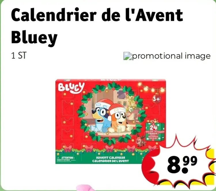 Offre: Calendrier de l'Avent