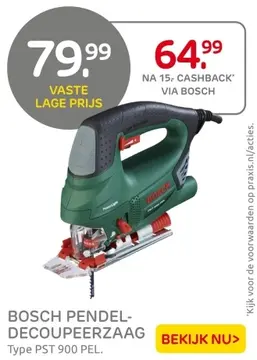 Aanbieding: BOSCH PENDEL-DECOUPEERZAAG