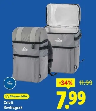 Aanbieding: Crivit Koelrugzak