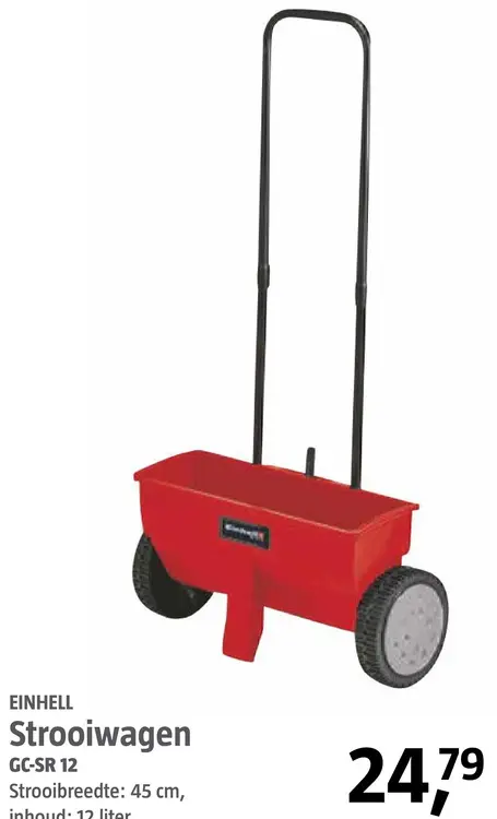 Aanbieding: Einhell Strooiwagen GC-SR 12