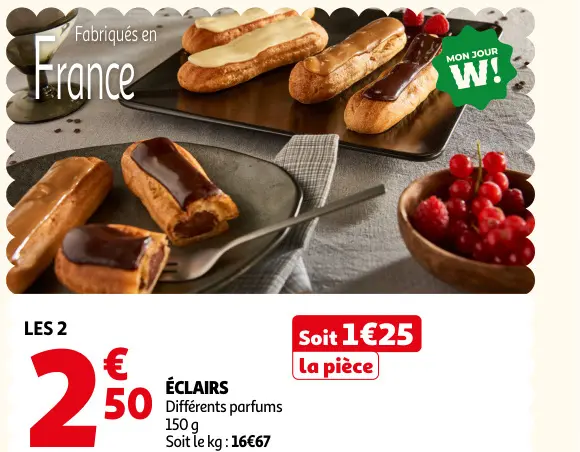 Offre: Éclairs