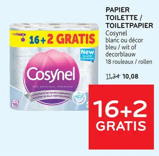 Offre: Papier toilette / toiletpapier