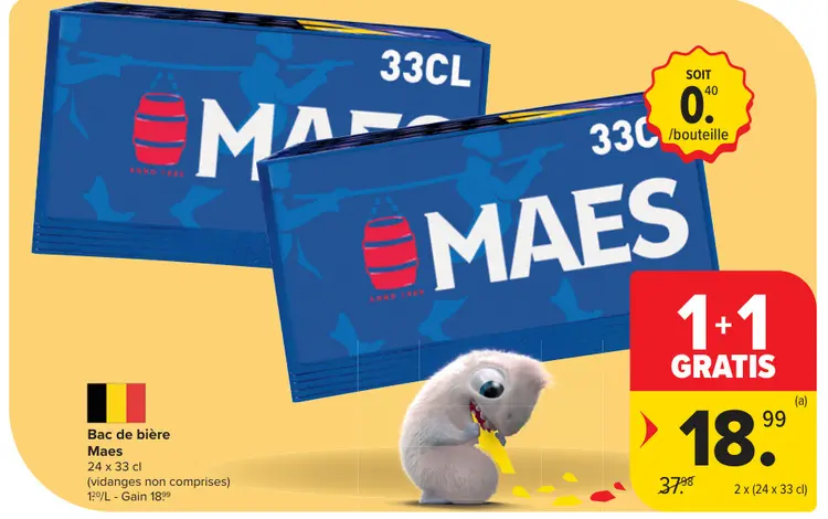 Offre: Bac de bière